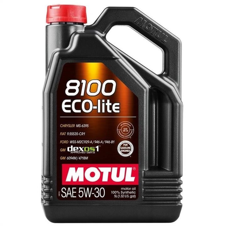 Motul 108214 Engine oil Motul 8100 ECO-LITE 5W-30, 5L 108214: Buy near me at 2407.PL in Poland at an Affordable price!