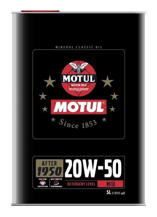 Motul 109560 Моторное масло Motul CLASSIC OIL 20W-50, 5л 109560: Отличная цена - Купить в Польше на 2407.PL!