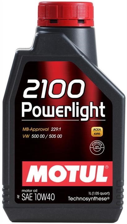 Motul 397701 Engine oil Motul 2100 POWER+ 10W-40, 1L 397701: Buy near me in Poland at 2407.PL - Good price!