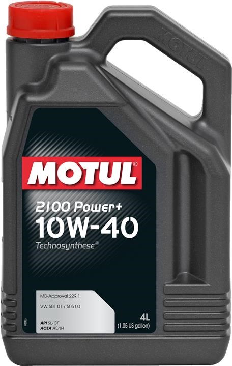 Motul 397707 Engine oil Motul 2100 POWER+ 10W-40, 4L 397707: Buy near me at 2407.PL in Poland at an Affordable price!