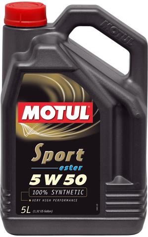Motul 824306 Engine oil Motul SPORT ESTER 5W-50, 5L 824306: Buy near me at 2407.PL in Poland at an Affordable price!