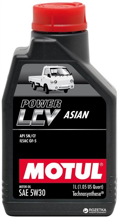 Motul 873111 Engine oil Motul POWER LCV ASIAN 5W-30, 1L 873111: Buy near me at 2407.PL in Poland at an Affordable price!
