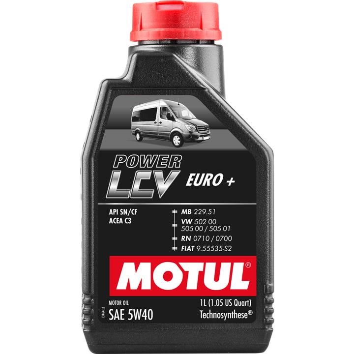Motul 872111 Engine oil Motul POWER LCV EURO+ 5W-40, 1L 872111: Buy near me at 2407.PL in Poland at an Affordable price!