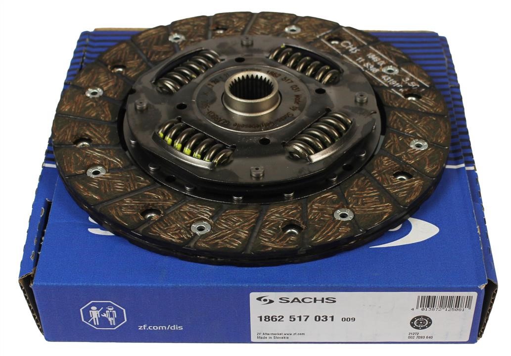 SACHS 1862 517 031 Clutch disc 1862517031: Buy near me in Poland at 2407.PL - Good price!