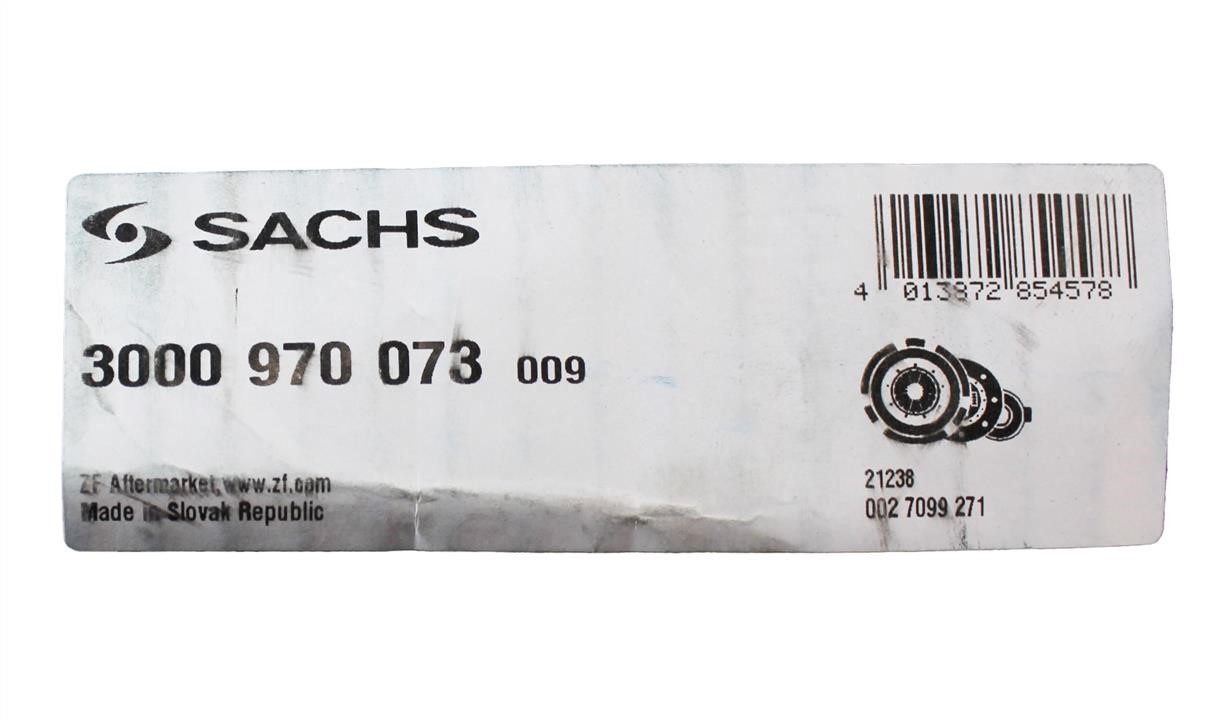 SACHS 3000 970 073 Clutch kit 3000970073: Buy near me at 2407.PL in Poland at an Affordable price!