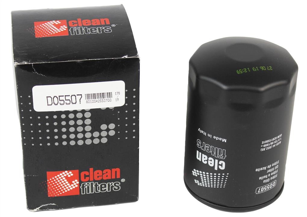 Clean filters DO5507 Масляный фильтр DO5507: Отличная цена - Купить в Польше на 2407.PL!