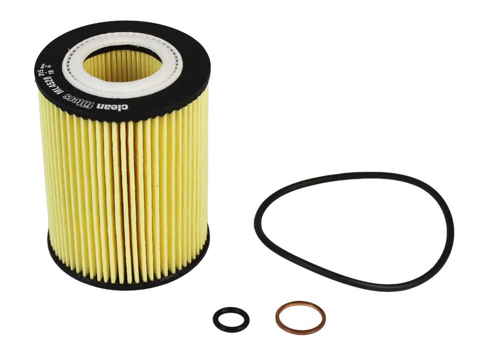 Clean filters ML4528 Oil Filter ML4528: Buy near me in Poland at 2407.PL - Good price!