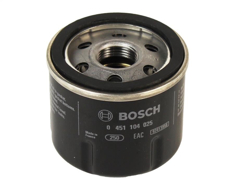 Bosch 0 451 104 025 Oil Filter 0451104025: Buy near me in Poland at 2407.PL - Good price!