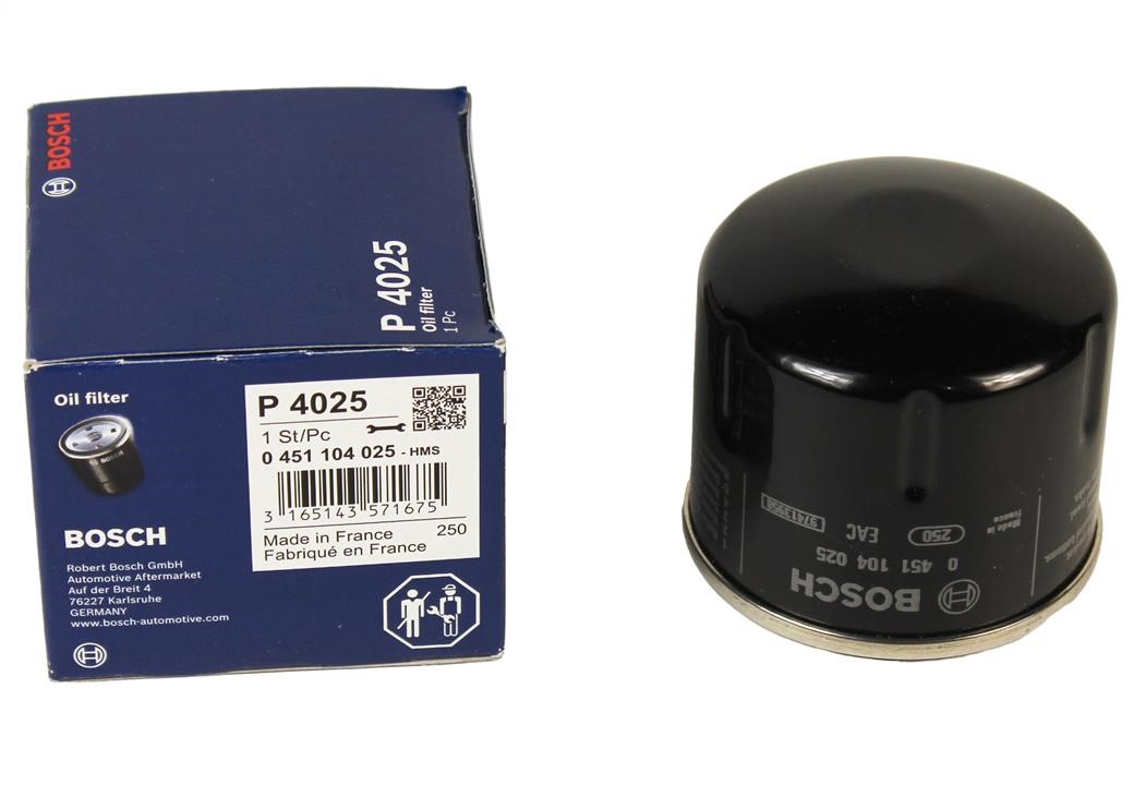 Bosch Filtr oleju – cena 26 PLN