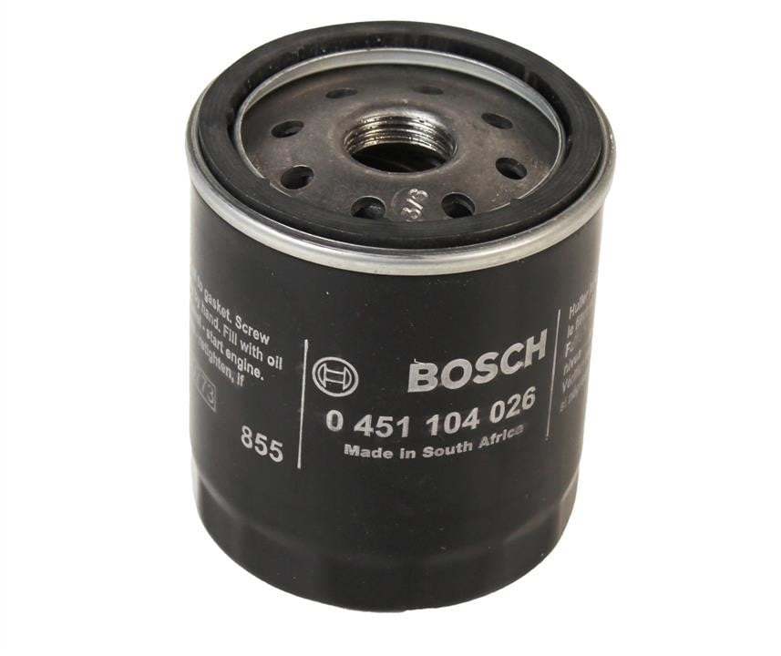 Bosch 0 451 104 026 Oil Filter 0451104026: Buy near me in Poland at 2407.PL - Good price!