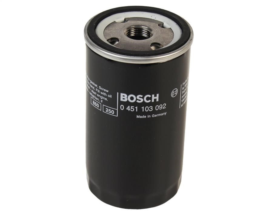 Bosch 0 451 103 092 Oil Filter 0451103092: Buy near me in Poland at 2407.PL - Good price!