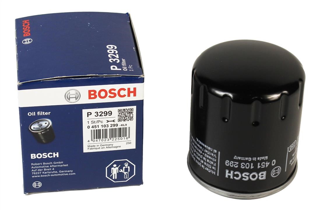 Bosch Filtr oleju – cena 21 PLN