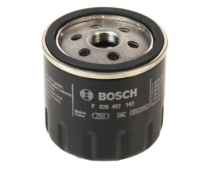Bosch F 026 407 143 Oil Filter F026407143: Buy near me in Poland at 2407.PL - Good price!