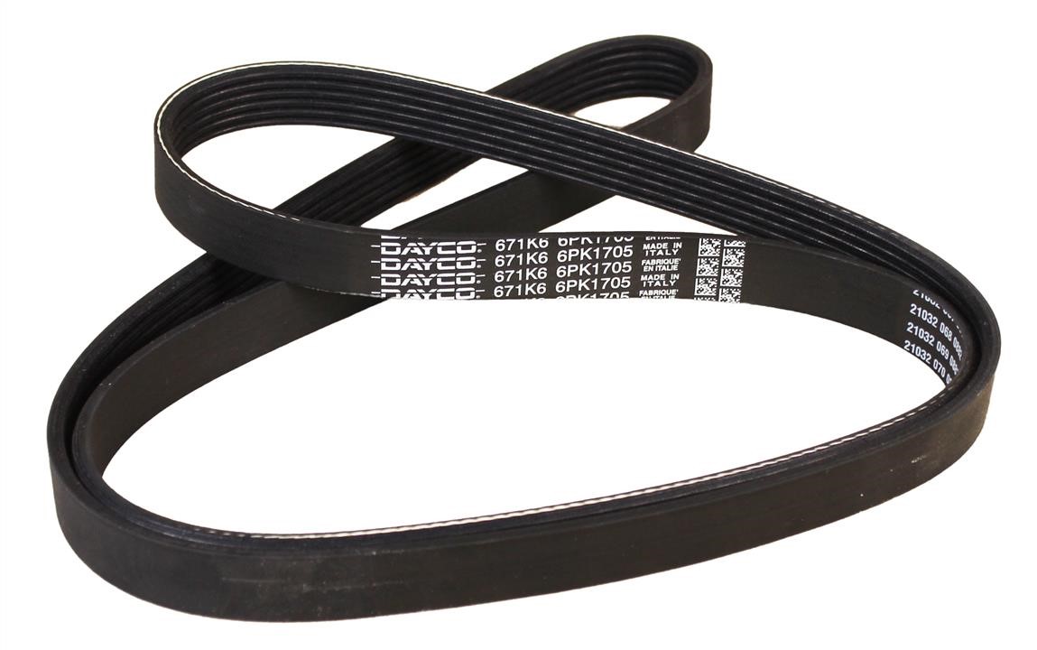 Dayco 6PK1705 V-ribbed belt 6PK1705 6PK1705: Buy near me in Poland at 2407.PL - Good price!