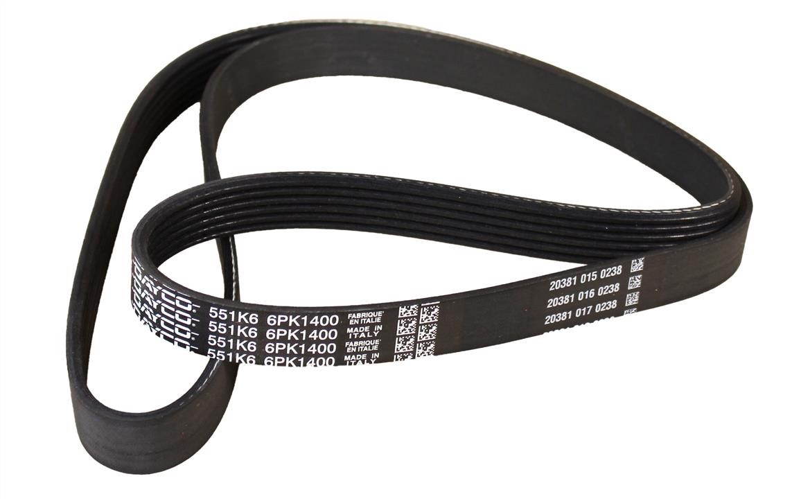 Dayco 6PK1400 V-ribbed belt 6PK1400 6PK1400: Buy near me in Poland at 2407.PL - Good price!