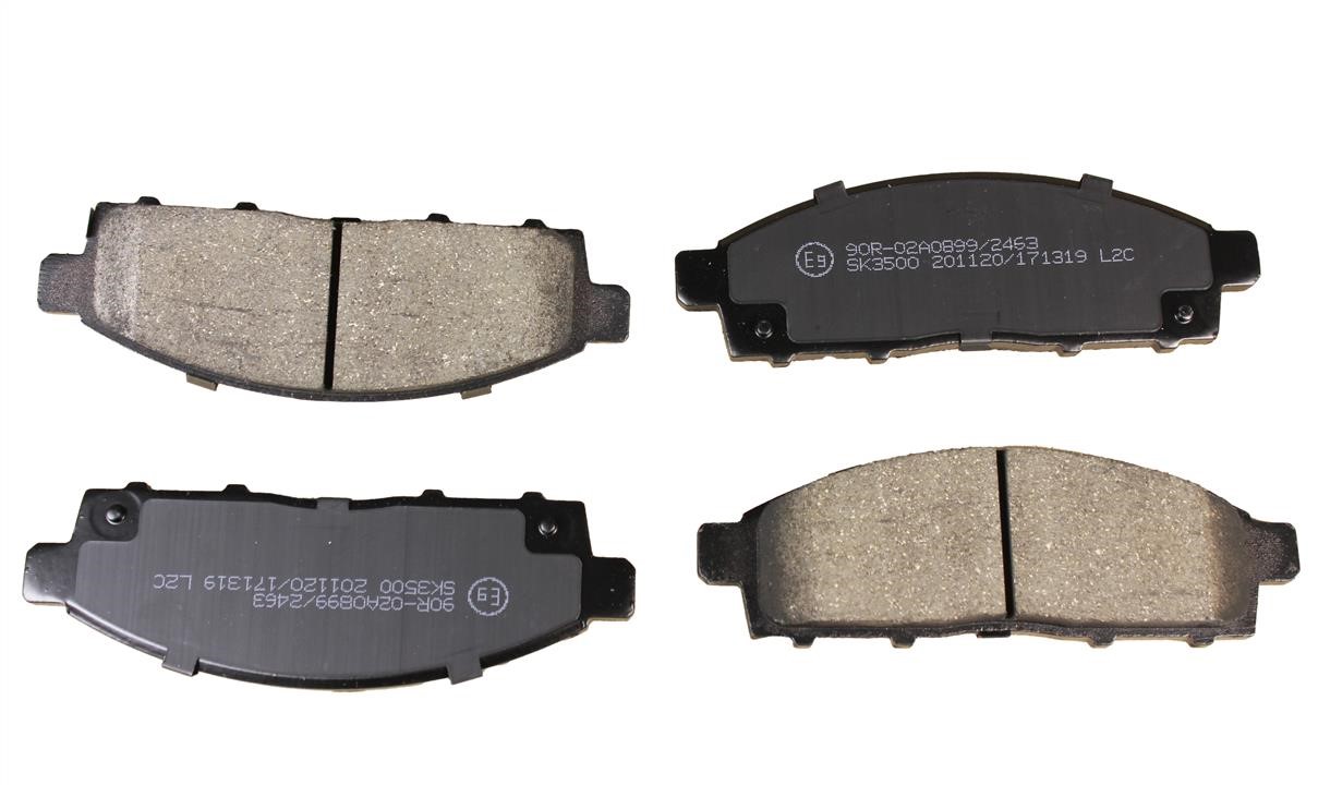 ABE C15046ABE Front disc brake pads, set C15046ABE: Buy near me in Poland at 2407.PL - Good price!