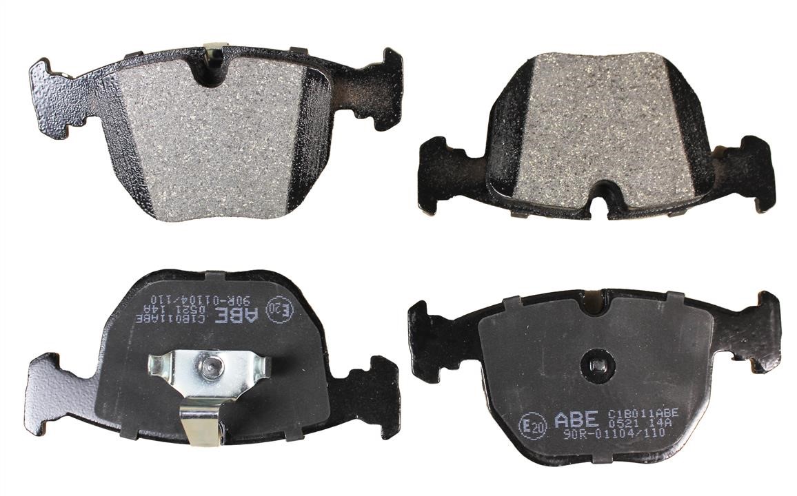 ABE C1B011ABE Front disc brake pads, set C1B011ABE: Buy near me in Poland at 2407.PL - Good price!