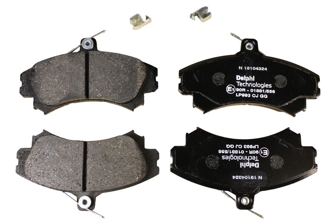 Delphi LP993 Brake Pad Set, disc brake LP993: Buy near me at 2407.PL in Poland at an Affordable price!