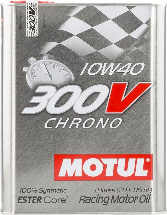 Motul 110302 Моторное масло Motul 300V CHRONO 10W-40, 2л 110302: Отличная цена - Купить в Польше на 2407.PL!
