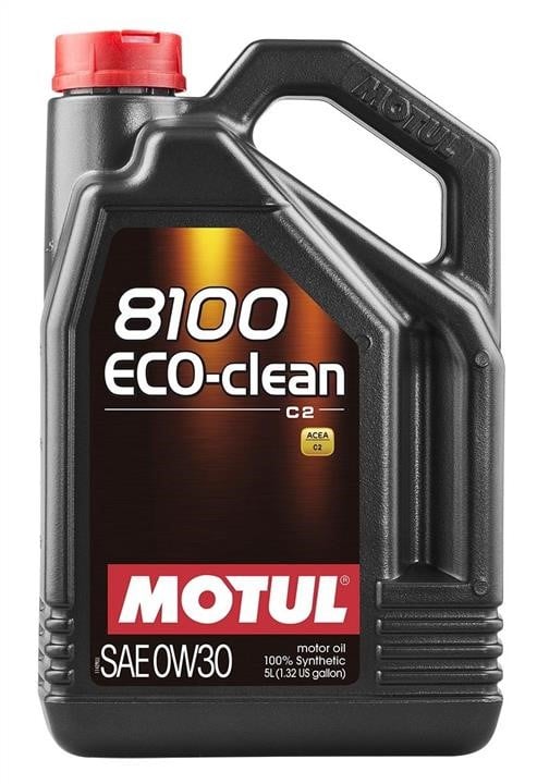 Motul 109672 Engine oil Motul 8100 ECO-CLEAN 0W-30, 5L 109672: Buy near me at 2407.PL in Poland at an Affordable price!