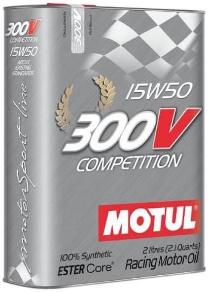 Motul 110300 Моторное масло Motul 300V Competition 15W-50, 2л 110300: Купить в Польше - Отличная цена на 2407.PL!
