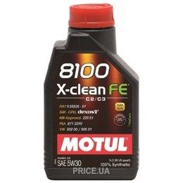 Motul 109239 Engine oil Motul 8100 X-CLEAN FE 5W-30, 1L 109239: Buy near me at 2407.PL in Poland at an Affordable price!
