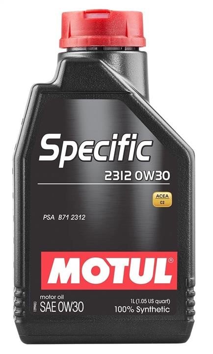 Motul 110366 Моторное масло Motul Specific 2312 0W-30, 1л 110366: Отличная цена - Купить в Польше на 2407.PL!