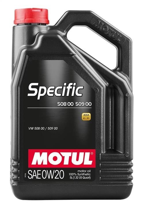 Motul 110320 Engine oil Motul Specific 508.00 509.00 0W-20, 5L 110320: Buy near me at 2407.PL in Poland at an Affordable price!