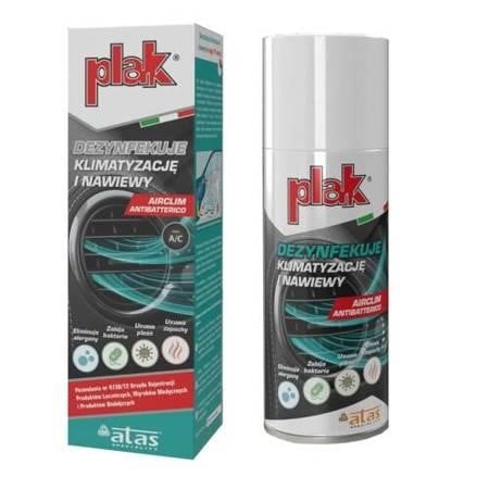 Plak Airclim Antibatterico - preparat do dezynfekcji klimatyzacji 200ml Atas 8002424004116