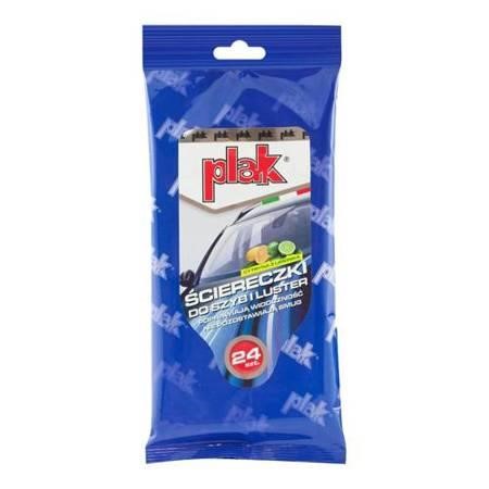 Atas 8002424004284 Glass wipes Lemon & Lime - 24 pcs. 8002424004284: Buy near me at 2407.PL in Poland at an Affordable price!