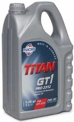 Fuchs 601423765 Engine oil Fuchs TITAN GT1 PRO 2312 0W-30, 5L 601423765: Buy near me in Poland at 2407.PL - Good price!