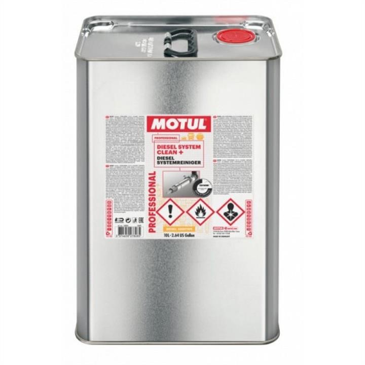 Motul 108261 Fuel system cleaner Motul DIESEL SYSTEM CLEAN+, 10l 108261: Buy near me in Poland at 2407.PL - Good price!
