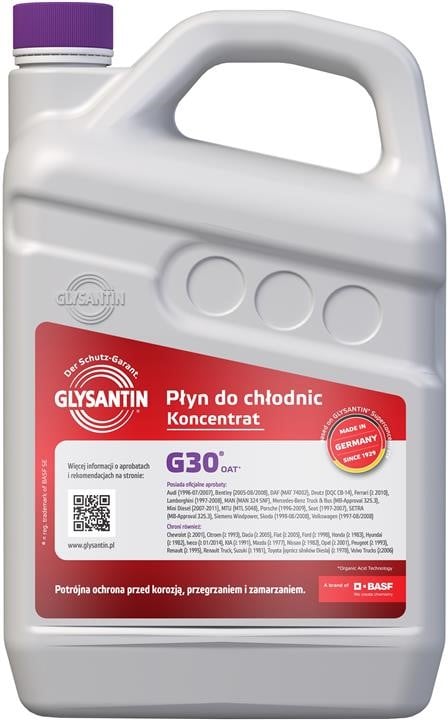 Glysantin GLY301206 Antifreeze concentrate G30 pink, 4 l GLY301206: Buy near me in Poland at 2407.PL - Good price!