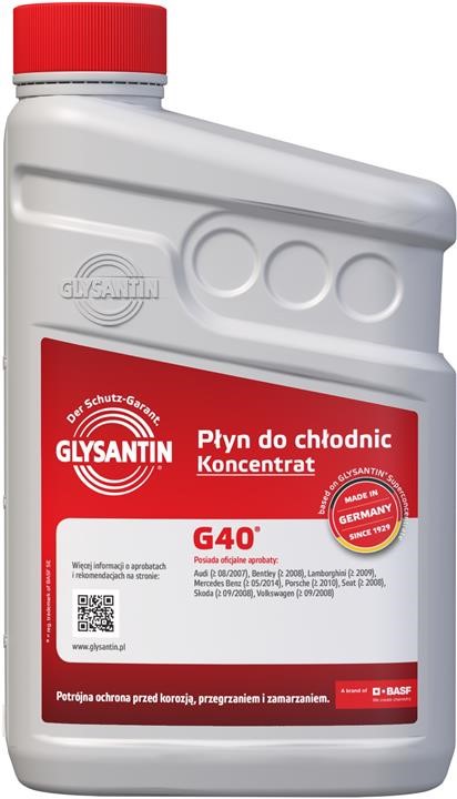 Glysantin GLY401299 Antifreeze concentrate G40 pink, 1 l GLY401299: Buy near me in Poland at 2407.PL - Good price!