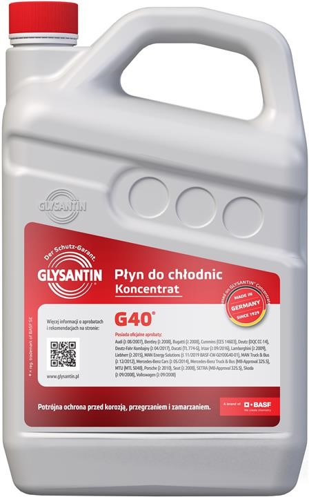 Glysantin GLY401305 Koncentrat przeciw zamarzaniu G40 różowy, 4 l GLY401305: Dobra cena w Polsce na 2407.PL - Kup Teraz!