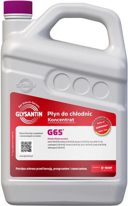 Glysantin GLY651727 Antifreeze concentrate G65 pink, 4 l GLY651727: Buy near me in Poland at 2407.PL - Good price!