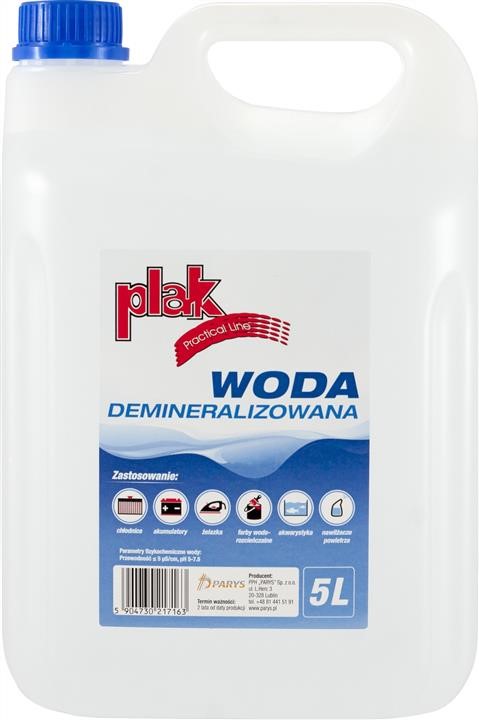Atas 5904730217163 Distilled water Plak, 5 l 5904730217163: Buy near me in Poland at 2407.PL - Good price!