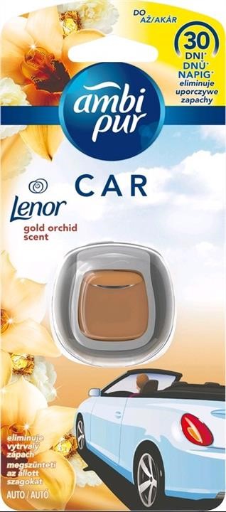 Ambi Pur 11641 Odświeżacz powietrza Car Lenor Gold Orchid, 2 ml 11641: Dobra cena w Polsce na 2407.PL - Kup Teraz!