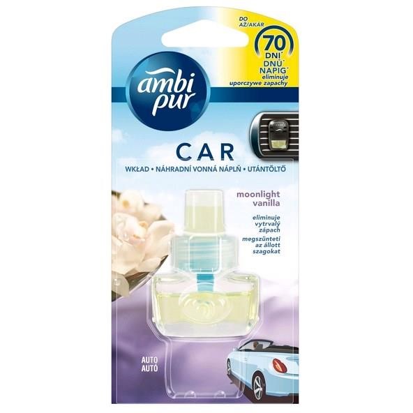 Ambi Pur 27896 Освежитель воздуха Car Moonlight Vanilla вкладыш, 7 мл 27896: Отличная цена - Купить в Польше на 2407.PL!