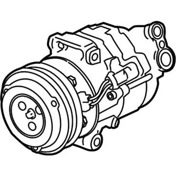 General Motors 42698422 Compressor, air conditioning 42698422: Buy near me at 2407.PL in Poland at an Affordable price!