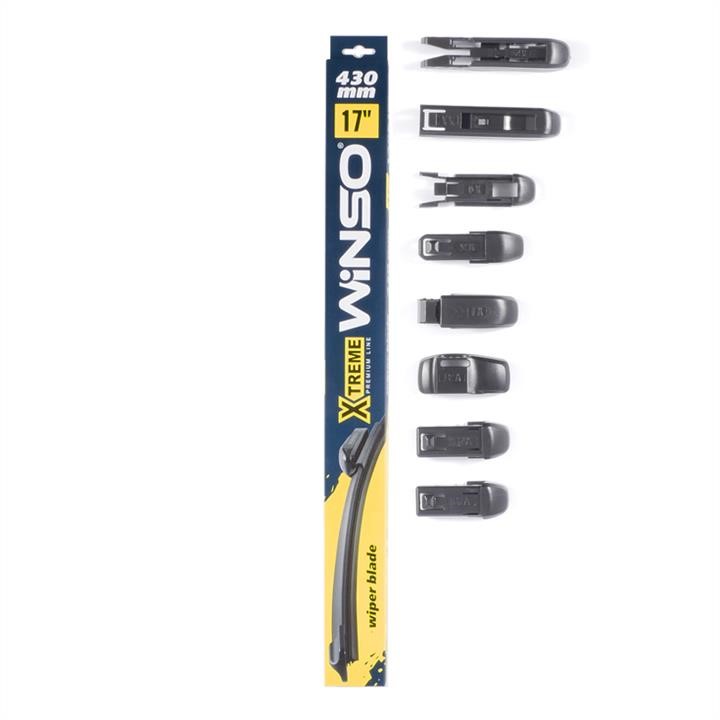 Winso 113430 Wiper blade frameless WINSO X-TREME 430mm (17") 113430: Buy near me in Poland at 2407.PL - Good price!