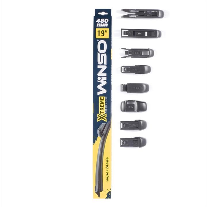 Winso 113480 Wiper blade frameless WINSO X-TREME 480mm (19") 113480: Buy near me at 2407.PL in Poland at an Affordable price!