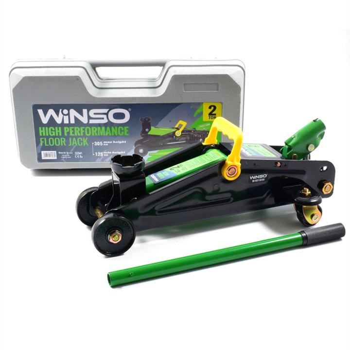 Winso 171660 Rolling hydraulic jack WINSO 2t, 6.3kg, height 125-305mm, plastic package 171660: Buy near me in Poland at 2407.PL - Good price!