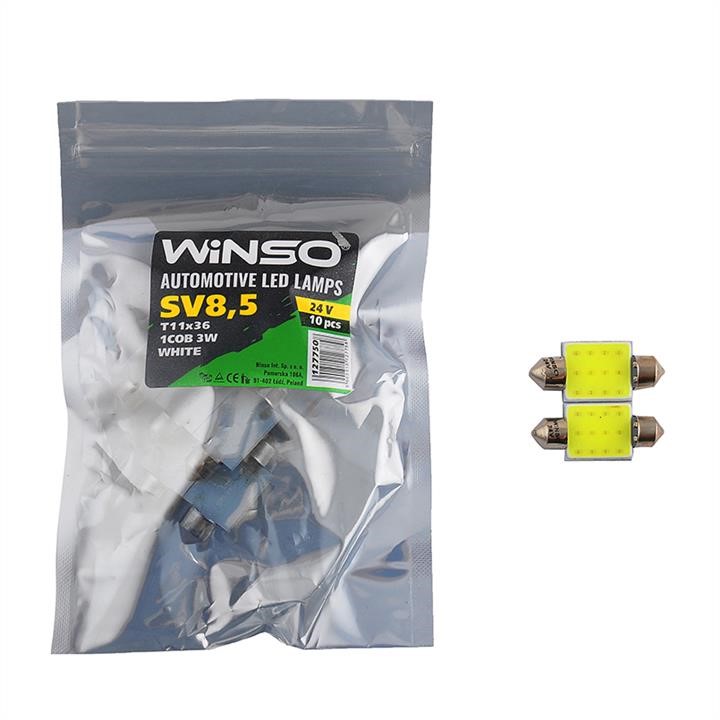 Winso 127750 LED lamp WINSO SV8,5 T11x36 24V, 1 W, white 127750: Buy near me in Poland at 2407.PL - Good price!