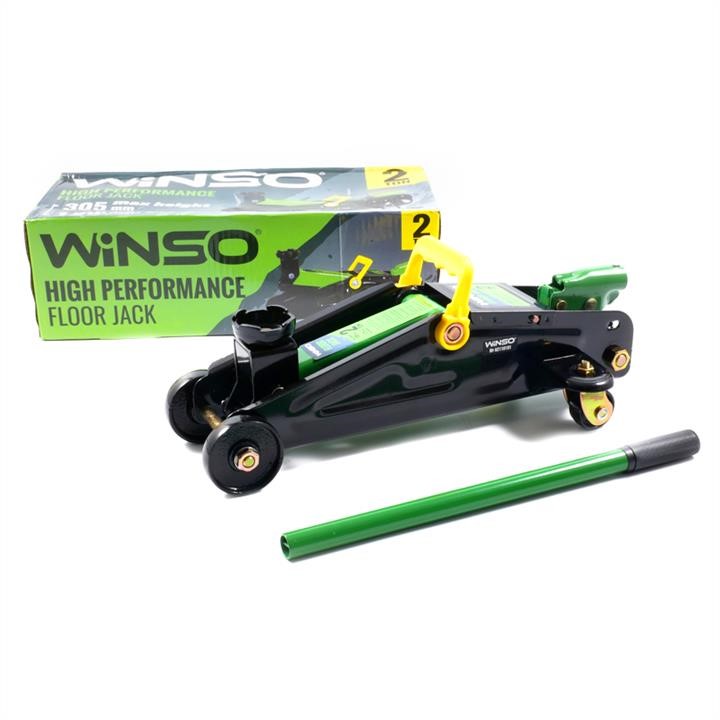 Winso 171650 Rolling hydraulic jack WINSO 2t, 6.3kg, height 125-305mm, cardboard package 171650: Buy near me in Poland at 2407.PL - Good price!