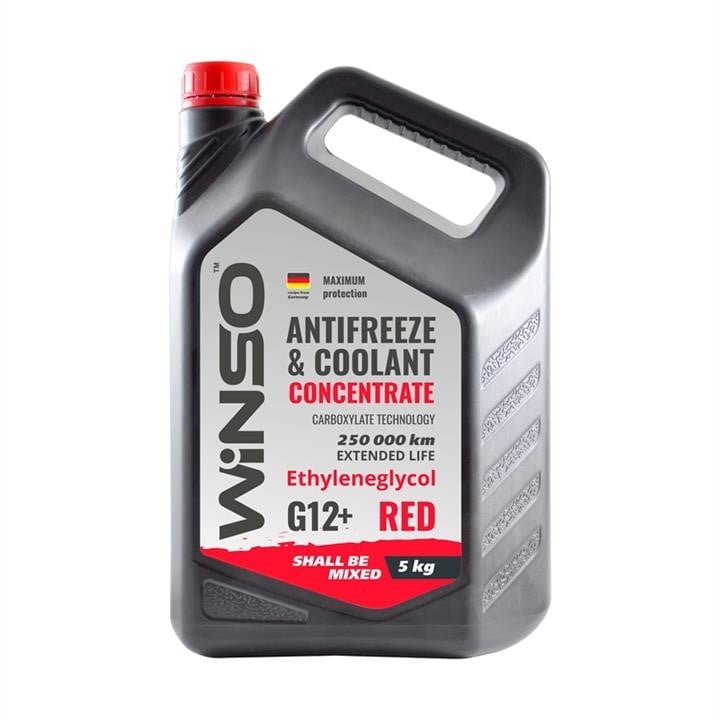 Winso 880990 Antifreeze WINSO ANTIFREEZE & COOLANT CONCENTRATE G12+ red, concentrate -80C, 5kg 880990: Buy near me in Poland at 2407.PL - Good price!