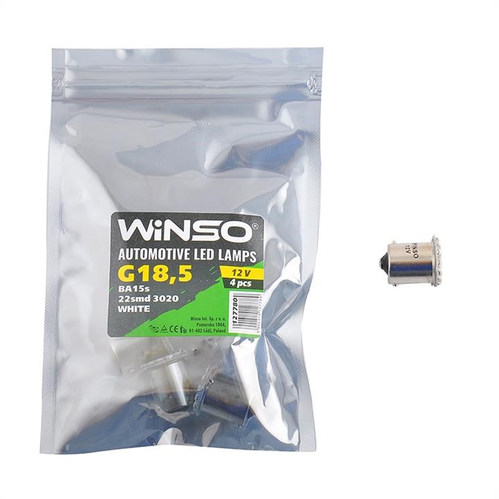 Winso 127780 LED lamp WINSO LED 12V 22SMD G18,5 BA15s 127780: Buy near me in Poland at 2407.PL - Good price!