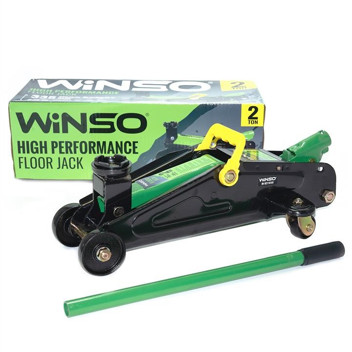 Winso 171850 Rolling hydraulic jack WINSO 2t, height 125-335mm, cardboard package 171850: Buy near me in Poland at 2407.PL - Good price!