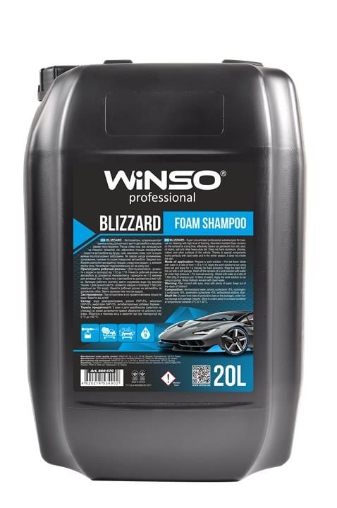 Winso 880670 Blizzard Foam Shampoo, 20 L 880670: Buy near me in Poland at 2407.PL - Good price!
