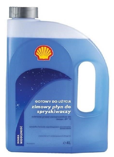 Shell AS10A Winter windshield washer fluid, -21°C, 4l AS10A: Buy near me at 2407.PL in Poland at an Affordable price!